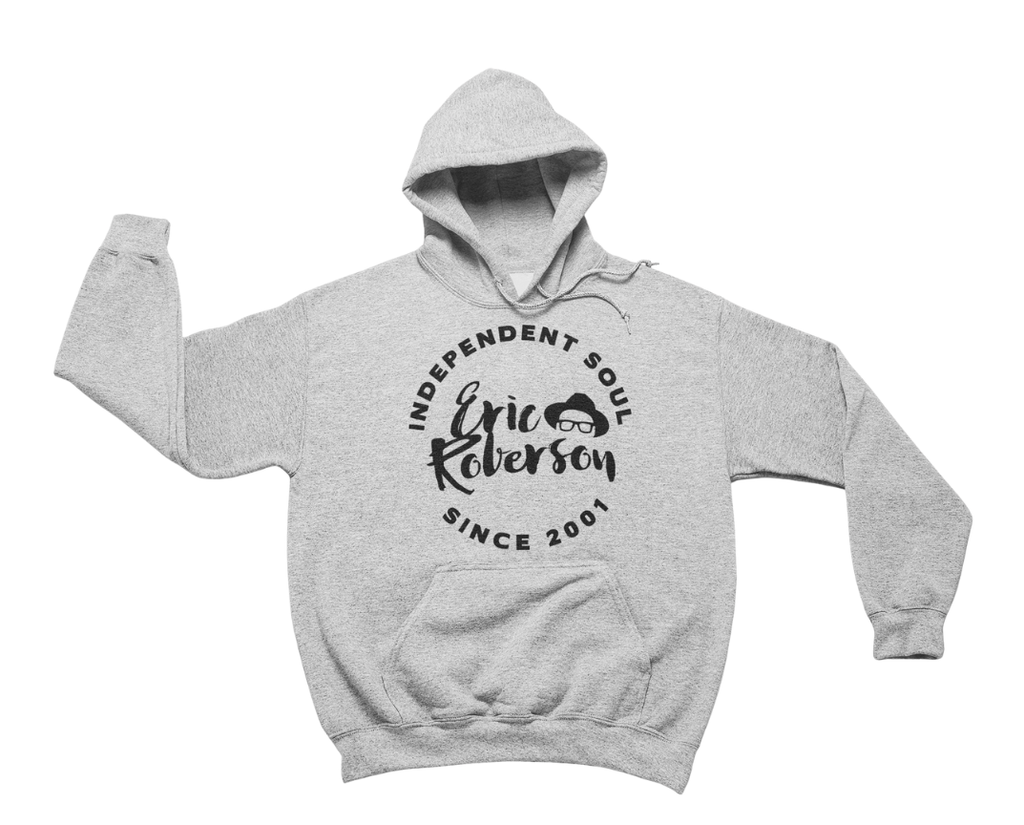 ** The Black Black Friday Sale ** Independent Since 2001 Heather Grey Pullover Hoodie (Limited Quantities)