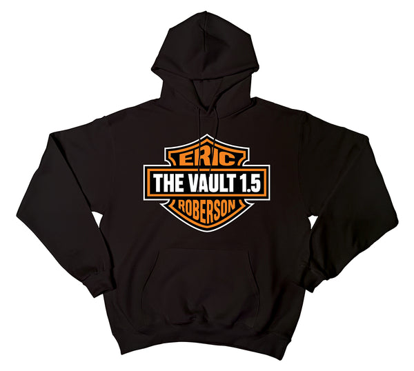 【める】vaultroom LOGO HOODIE VAULTROOM LOGO HOODIE / BLK