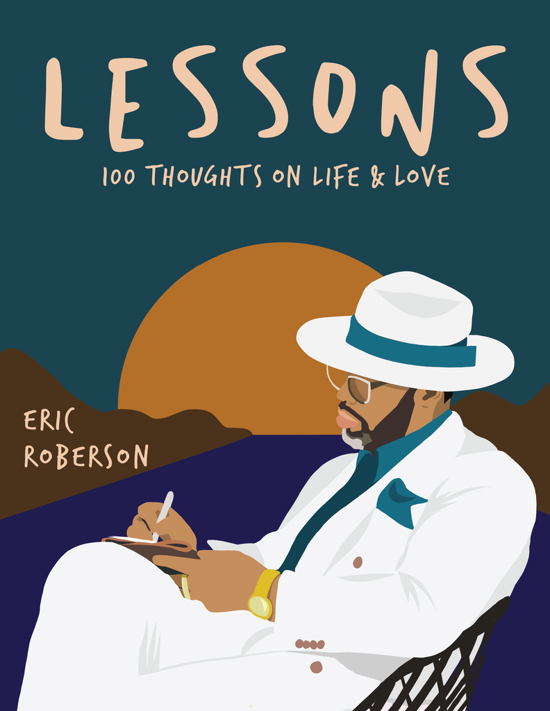 Autographed Copy Of The Book "Lessons" By Eric Roberson